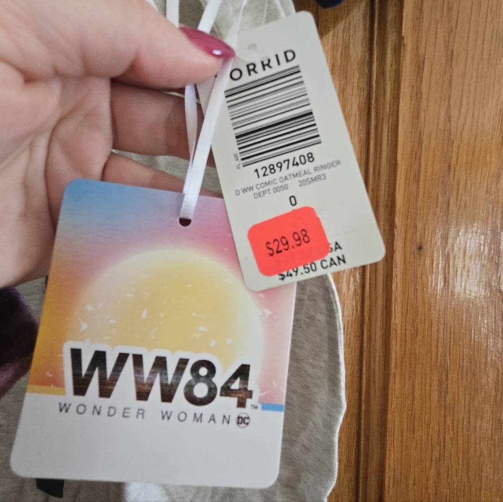 Wonder Woman 1984 Graphic Tee - Gray - Picture 4 of 4